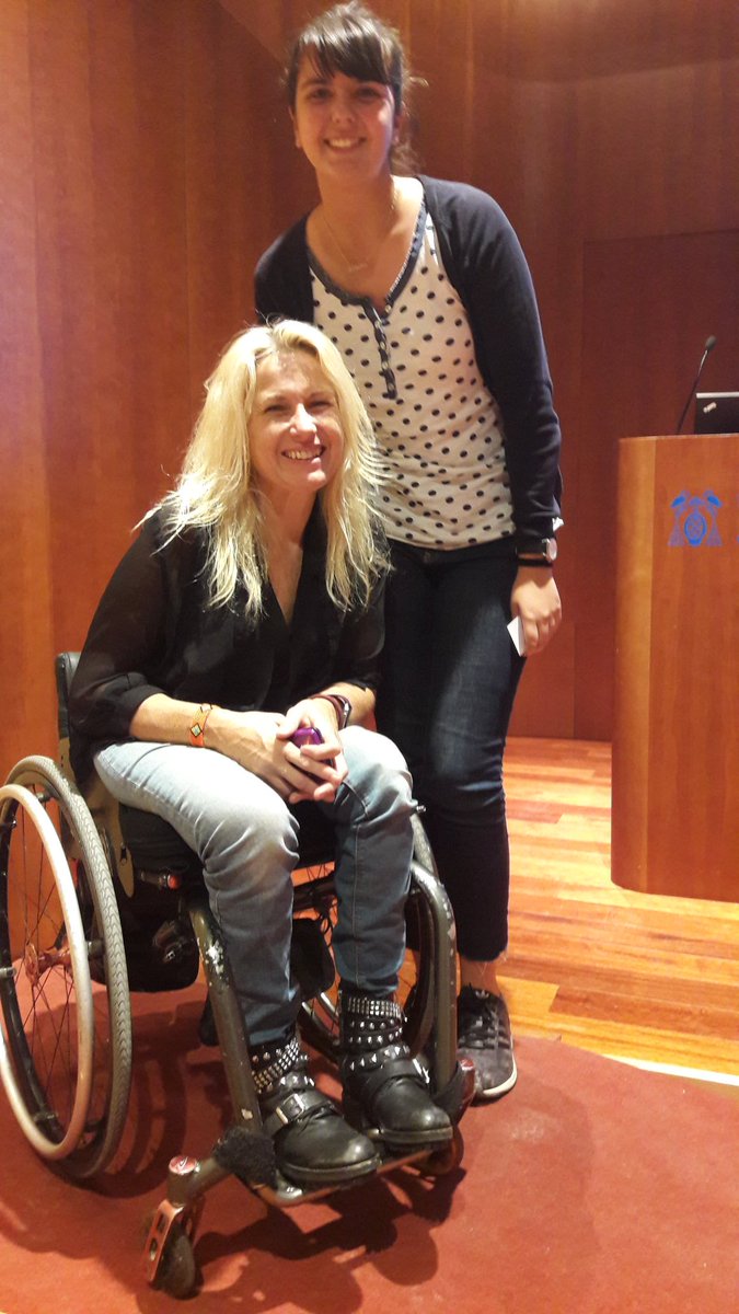 LorenaLokis4's tweet photo. Increible escuchar a @GemaHassenBey ayer en Encuentro deportivo y cultural en Alcalá de Henares. Toda una inspiración y modelo a seguir.😍😊 https://t.co/ny0APhqlLj