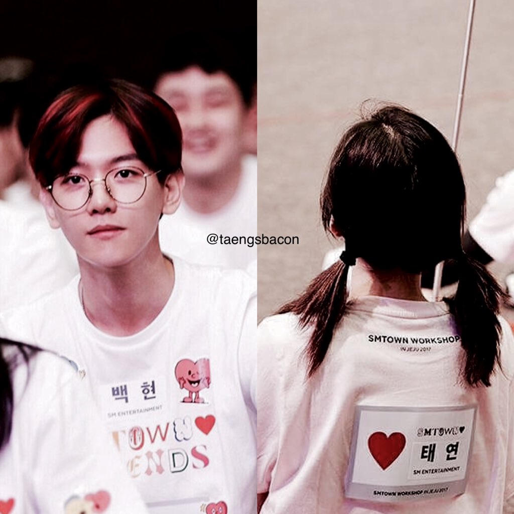VYRL Update with BaekHyun \u0026 TaeYeon | SM Town ❤️ Friends @ Jeju, image size:1024x1024