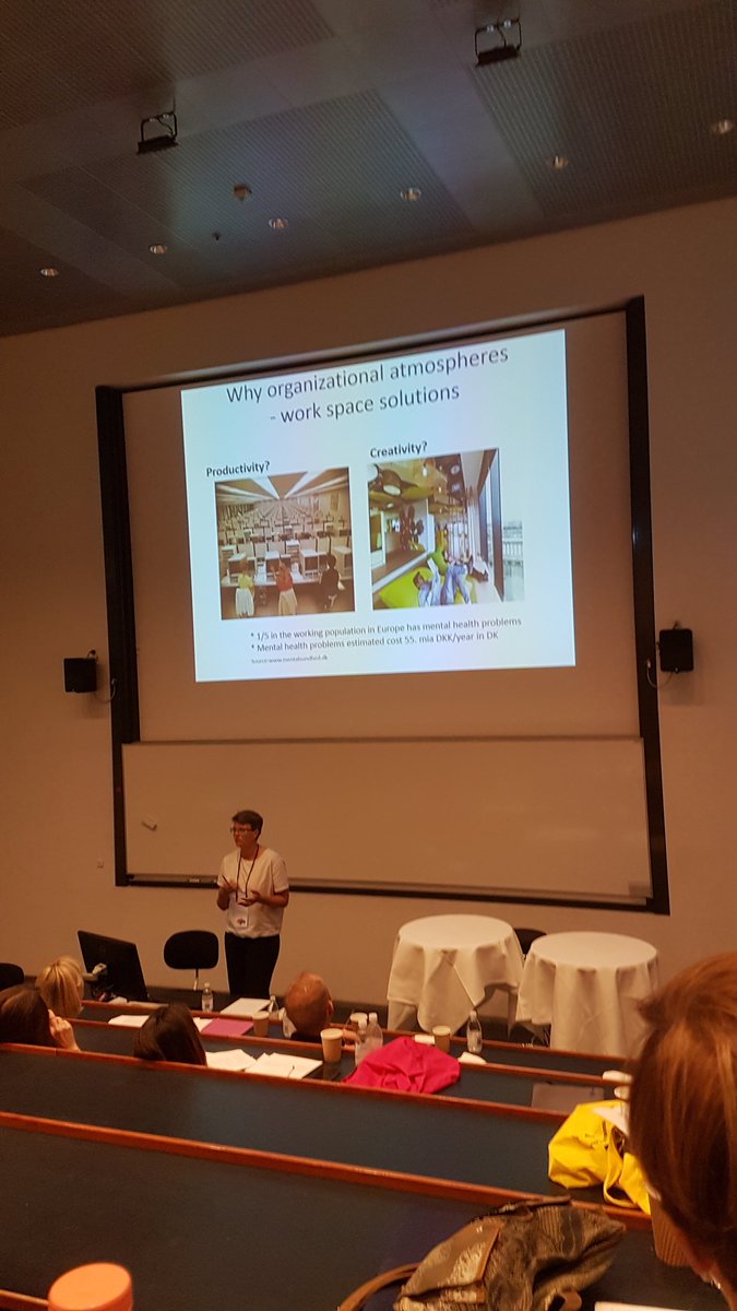 fdevaujany's tweet image. Fascinating presentation by Lydia Jorgensen about organizing atmospheres. At heart of #newworkpractices emergence ST 34 @EGOS2017