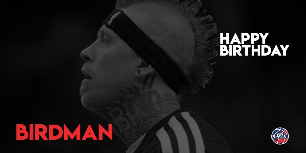 Join us in wishing the birdman, Chris Andersen, a happy birthday!  