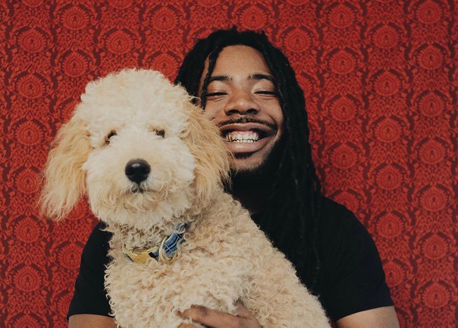 ZkKryder's tweet photo. D.R.A.M's obsession with his dog is important. https://t.co/Dv6QvtuYPr