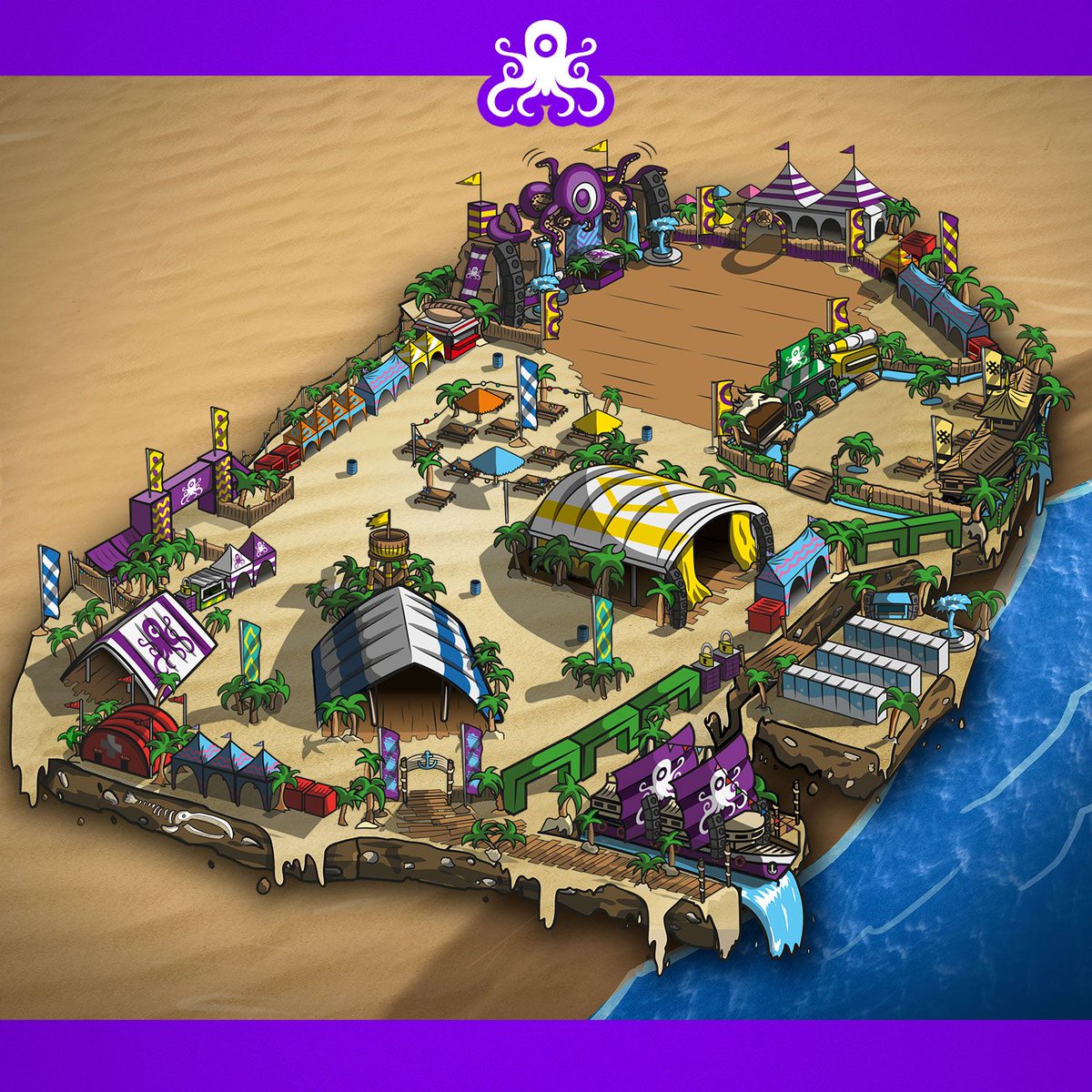 Belgium's biggest beach party: #OstendBeach #festival. That's 5 stages, 80 acts &amp; 26 hrs of electronic dance music. buff.ly/2utE0Ss