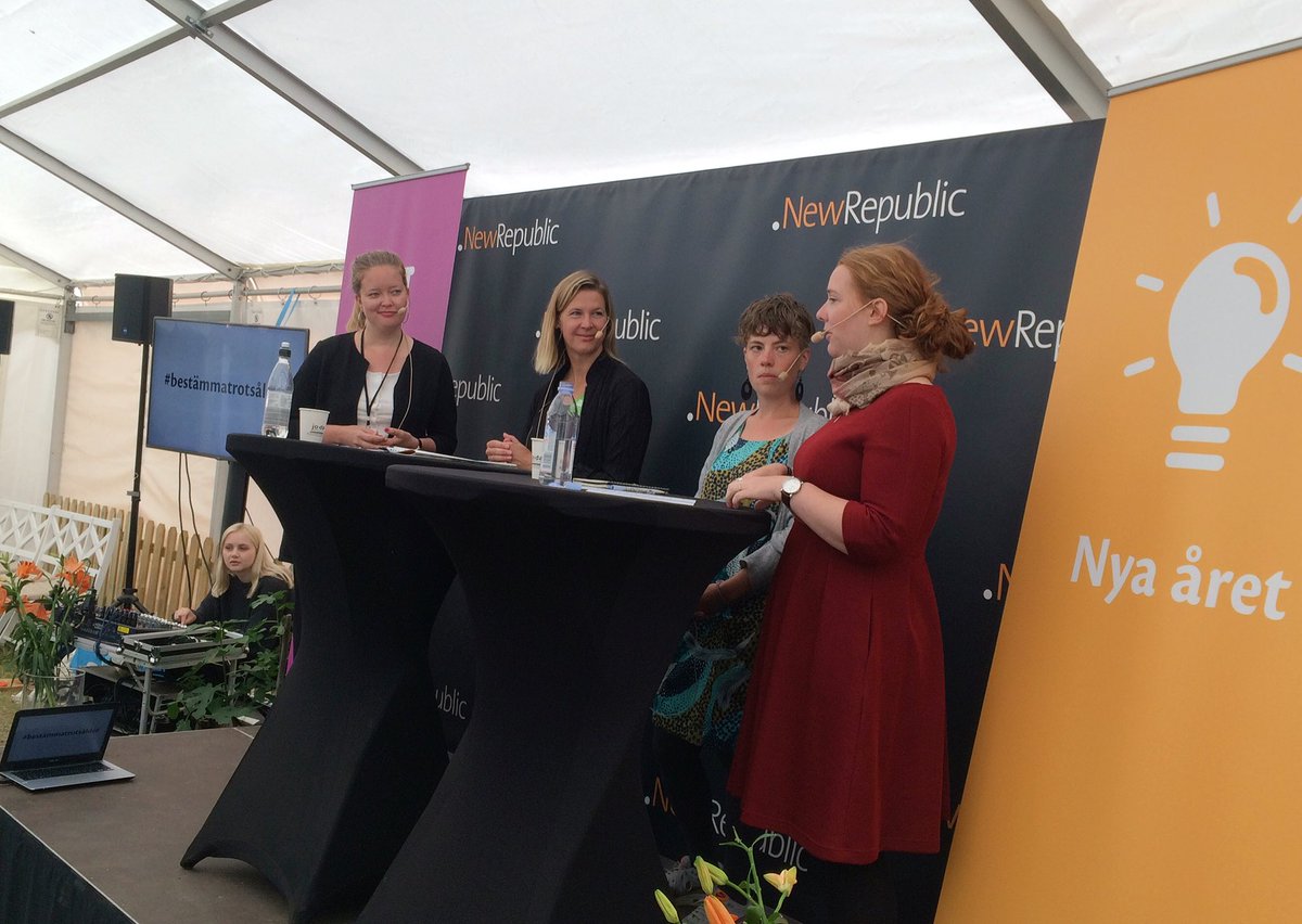 Nu i #Almedalen: vår ordförande <a href="/Sandritweet/">Sandra Rönnsved</a> modererar panelsamtal hos <a href="/ViUnga/">Förbundet Vi Unga</a> om tillgängliga årsmöten ☀️#bestämmatrotsålder