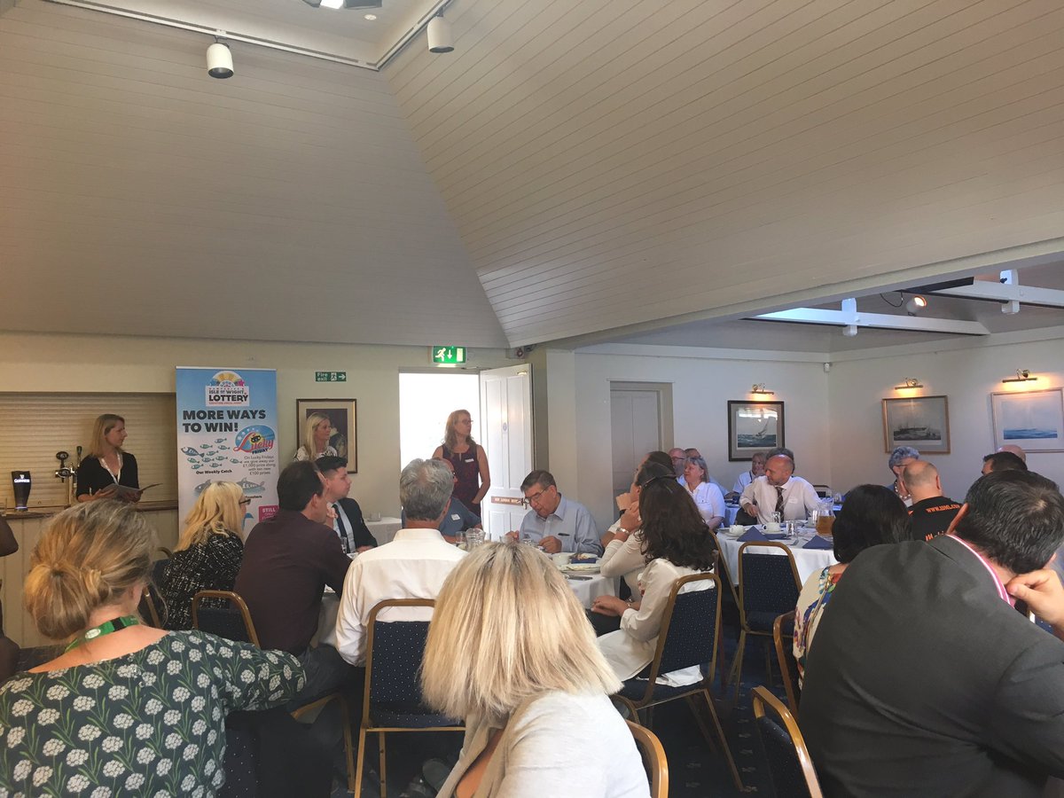 We are Pleased to welcome the <a href="/iwchamber/">IW Chamber Commerce</a> to the club this morning for the monthly business breakfast #networking #business