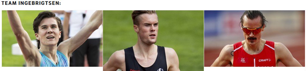 Tre akter i en film om en distanseløper som inngår en pakt med djevelen