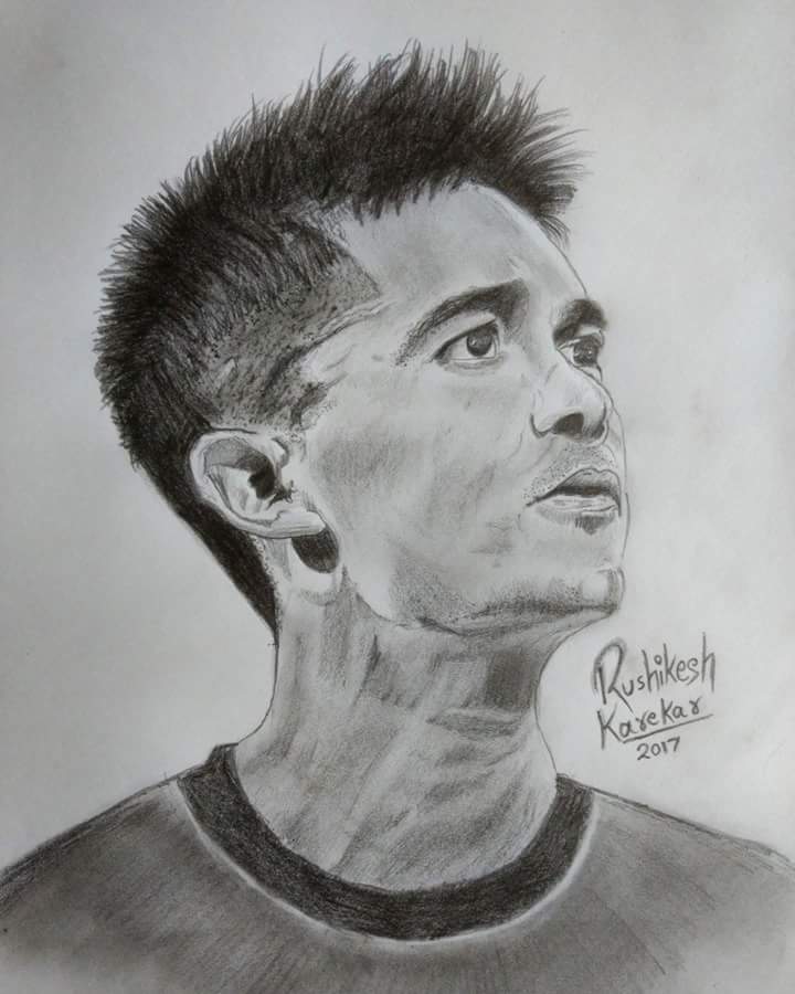 IFTWC  Indian Football on X A life like Pencil Sketch of the Indian  Captain by Rushikesh Karekar chetrisunil11 Hope you like it   httpstcohNlxOhceSe  X