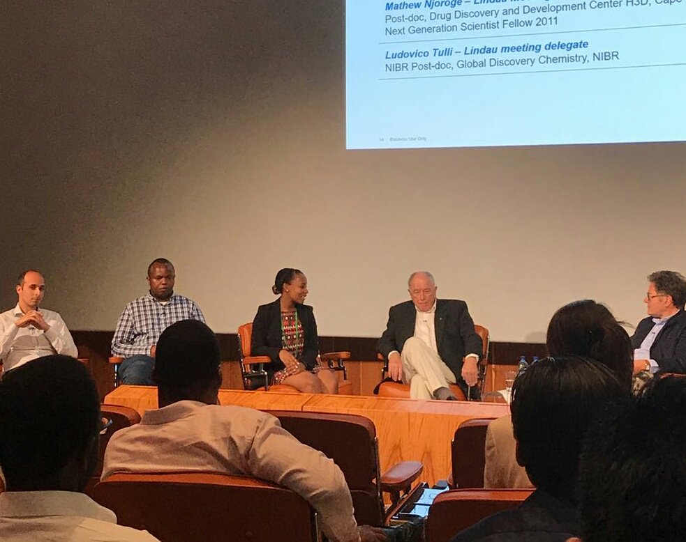 Puty_4Science's tweet photo. #Highlight - I shared my #LiNo17 experience in the presence of #NobleLaureate Kurt Wüthrich and the #NextGenerationScientist 2017 @Novartis https://t.co/Fjprge4KUg