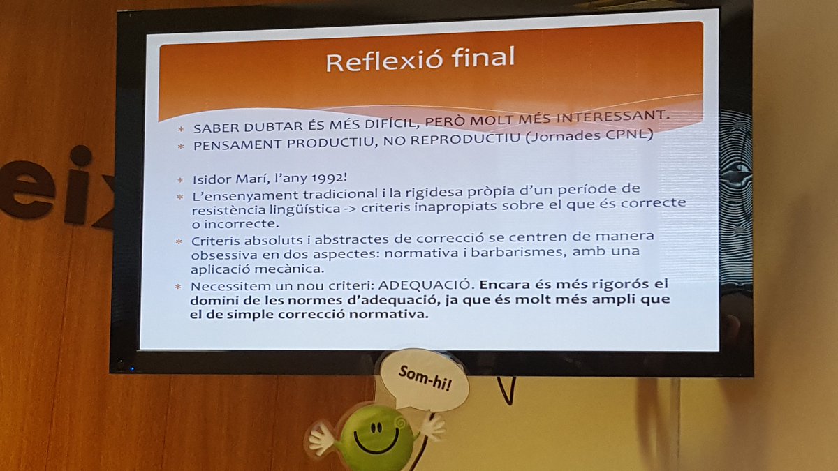 lidiacollvidal's tweet photo. Saber dubtar és difícil, però molt més interessant! #novagramatica de l'@iec #aprenemjunts @cpnlcat @vxlsabadell i @CNLVO3 https://t.co/1mnws2HaFG