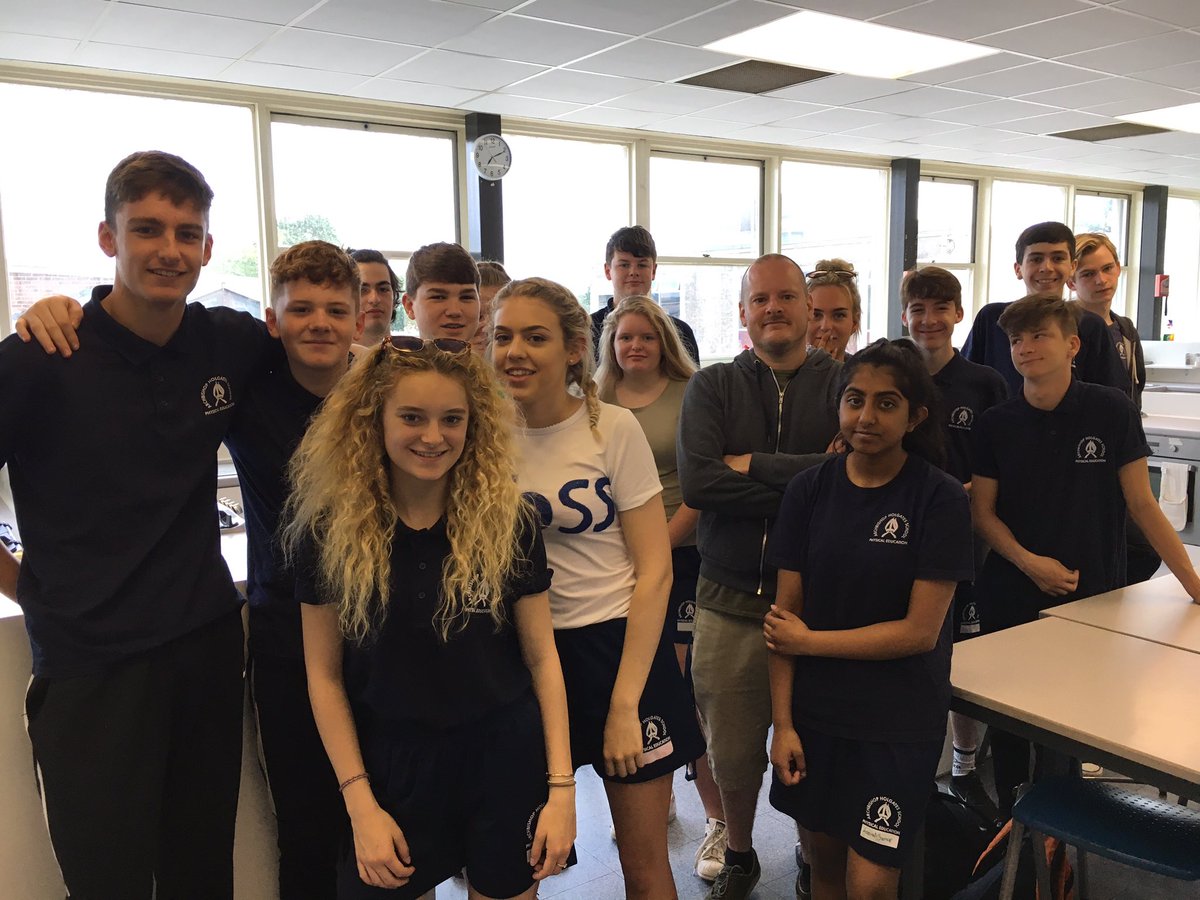 AHS_Year11's tweet photo. Year 10 ready for their final Sports Day! @AHSYork https://t.co/QzQlbib5E5