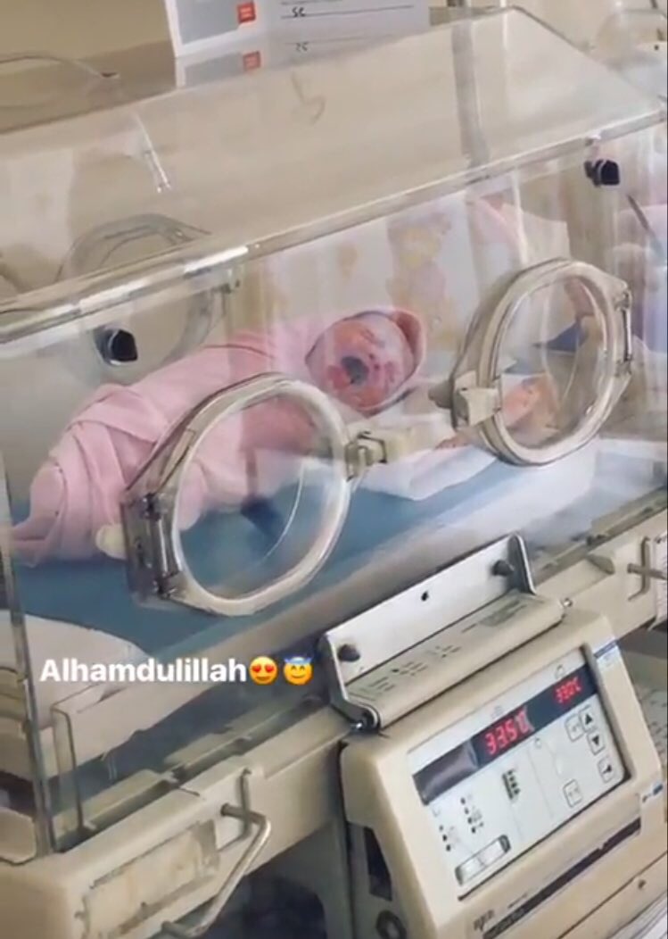 Selamat ya bang ali ciee adik baru nyaa cantik 😍