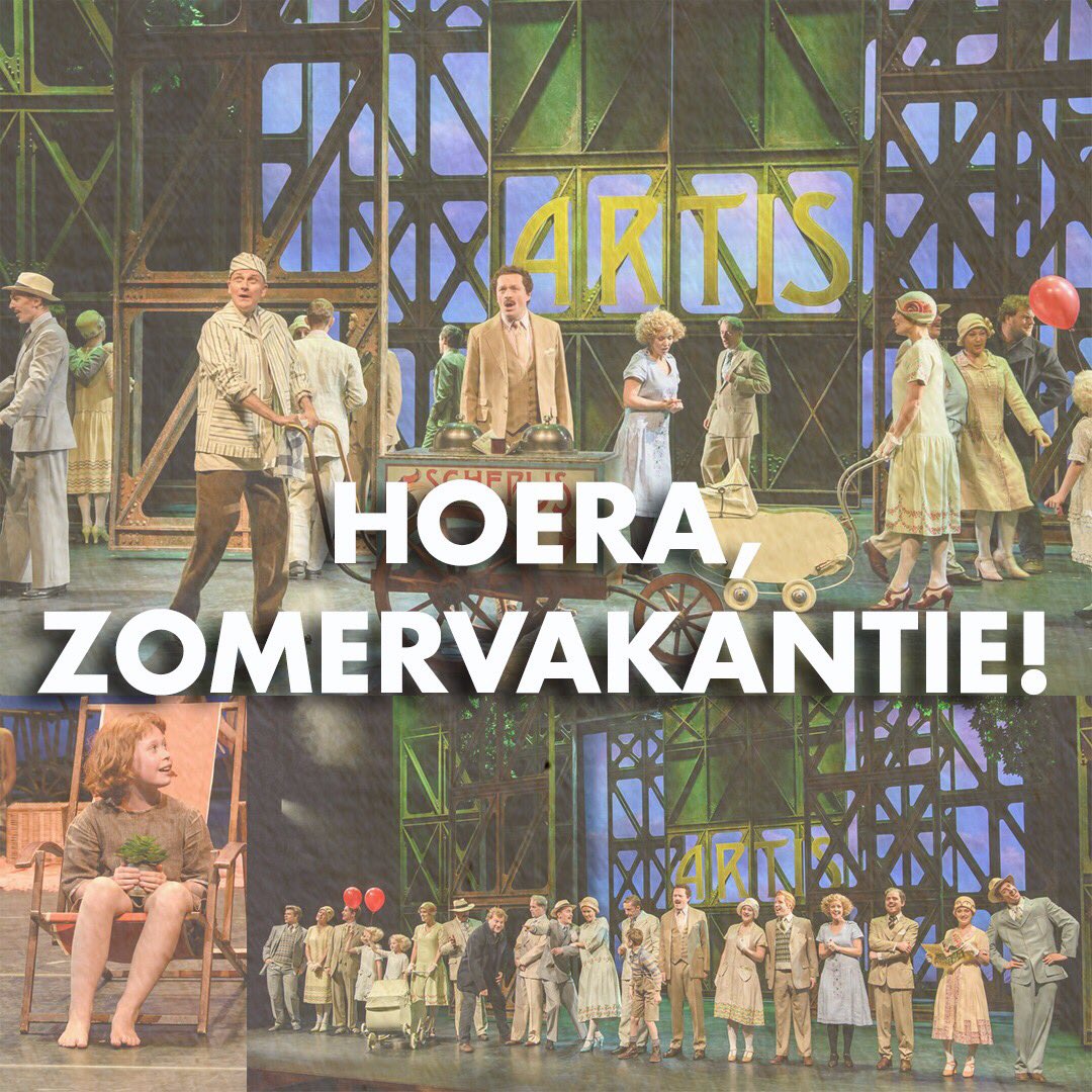 Voor sommige van jullie start vanaf morgen de zomervakantie: geniet van de heerlijke vrije dagen! #CiskedeRatNL