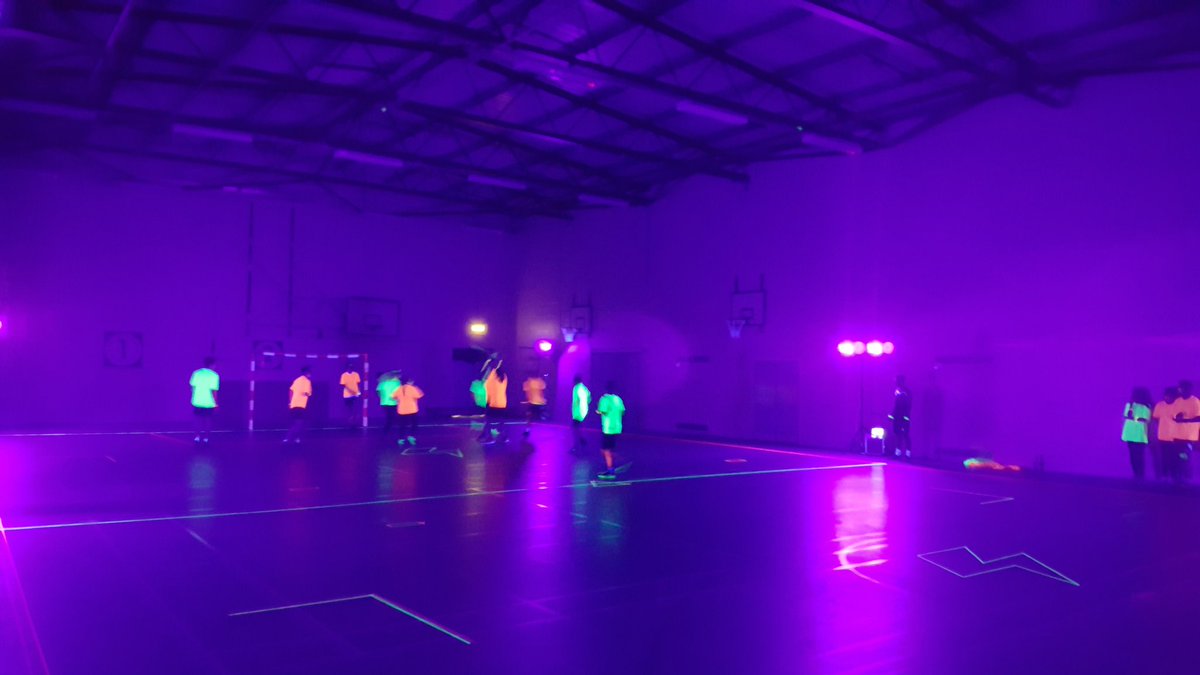 PeStalham's tweet photo. What an awesome morning so far. Glow in the dark hand ball with @NorwichCityCSF #sweaton #liteit #lovencfc https://t.co/8VX3Y8TRaZ