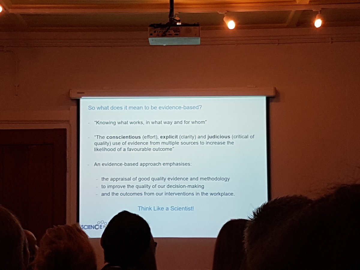 anna_reassume's tweet photo. Myth-busting at Think Like a Scientist session! @beyondhrforum #beyondhrforum https://t.co/oAdDhejNIX