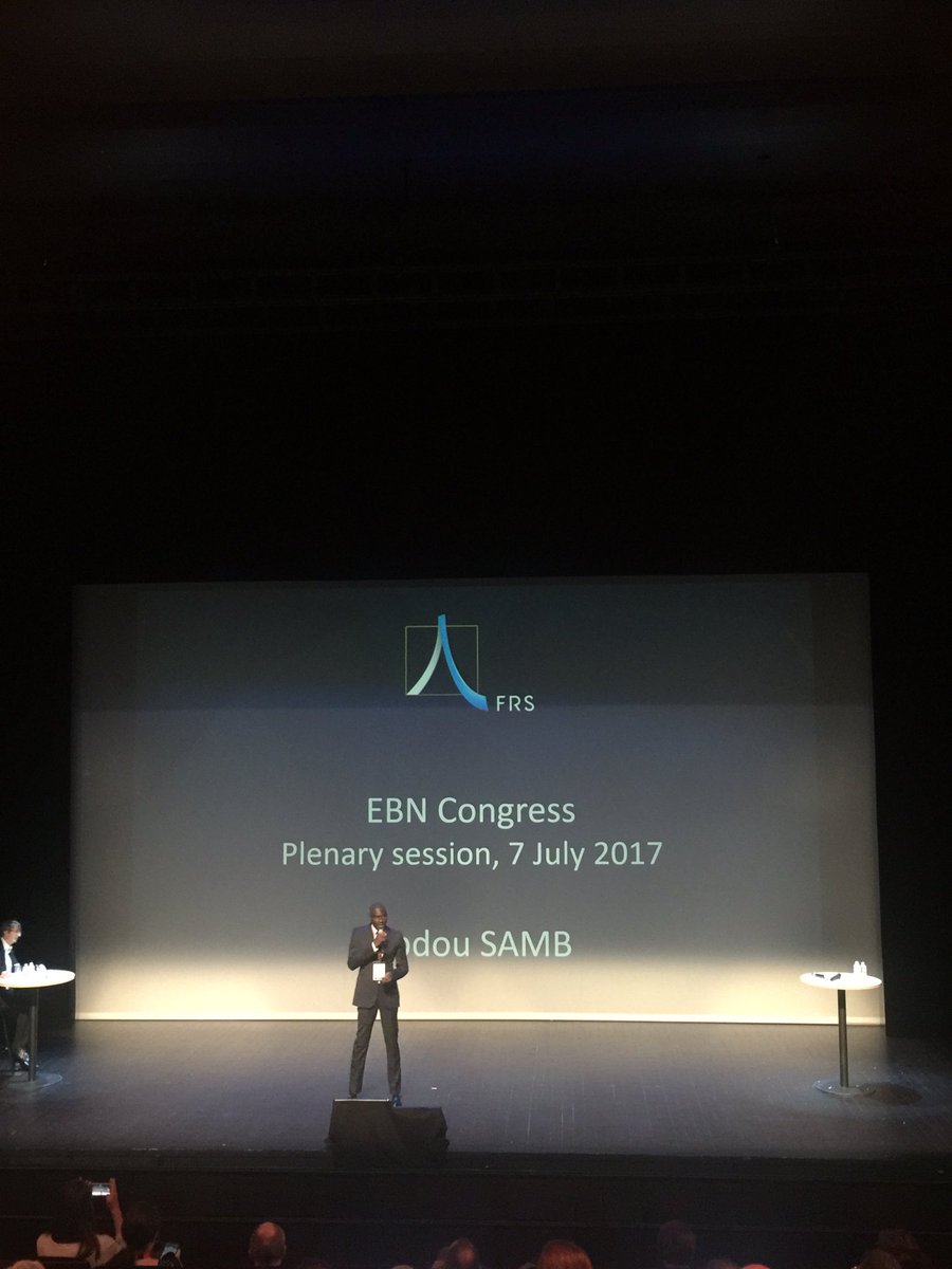 Abdou Samb Président <a href="/FRS_Consulting/">FRS_Consulting</a> décrit l'importance des écosystèmes pour l'#innovation et l'#Entrepreneurariat #EBNCONGRESS @ACCET_VOT