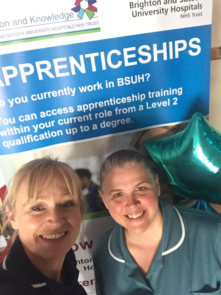 preceptormel's tweet photo. @RebeccaHCAed Emma's here! 🎉 #teamHCA 👭 has doubled for the Band 2 Recruitment Day @BSUH_NHS https://t.co/wzE9ZZCjt6