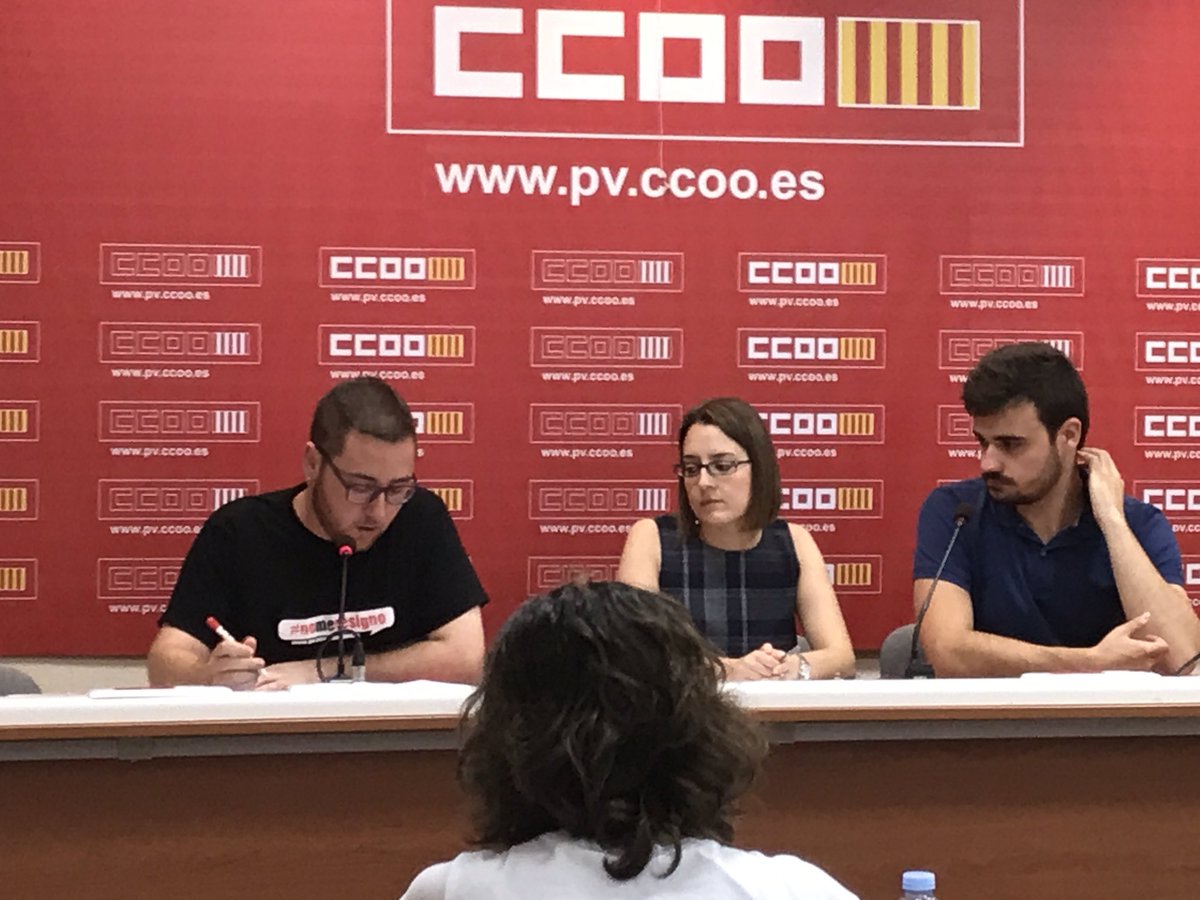 serveisccoopv's tweet photo. Jonathan de @jovesccoopv nos presenta el lema de la campaña: Dale vacaciones a la precariedad. #nosomosprecariedad https://t.co/1XguyuNQ4w