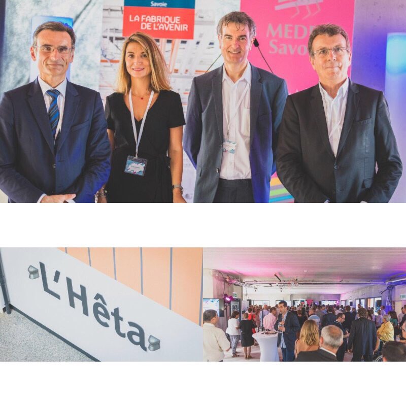 Très belle inauguration des nouveaux locaux de l'UIMM Savoie et du MEDEF Savoie !