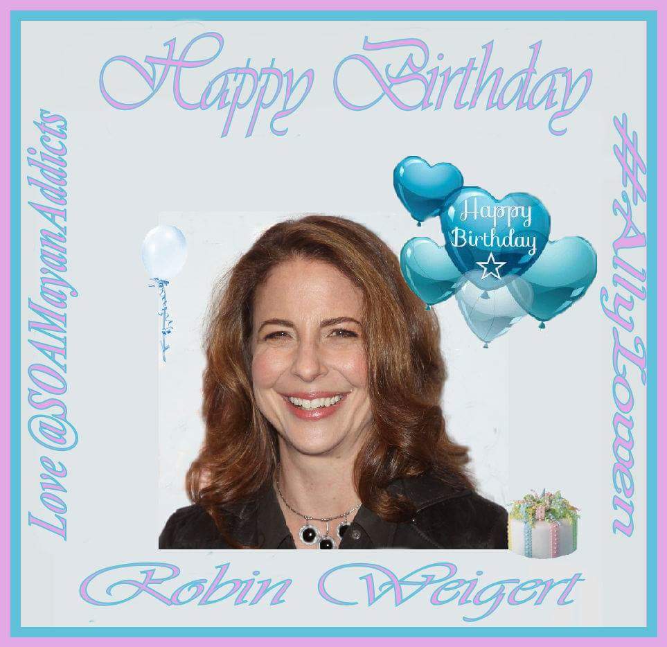  Please join us in wishing Robin Weigert a Happy birthday 