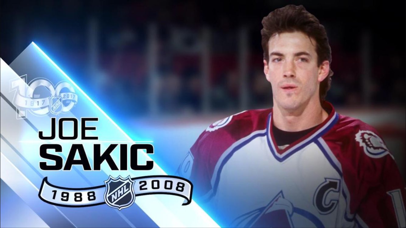 Happy Birthday Joe Sakic! 