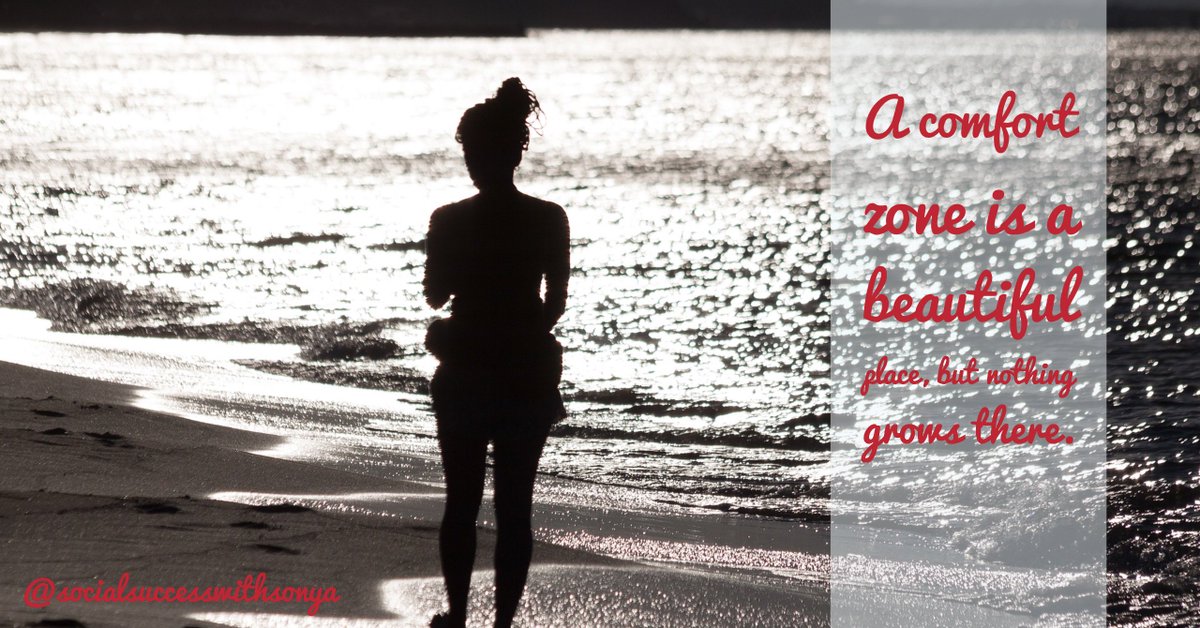 SonyaSocial1's tweet image. Step out of that comfort zone - the magic is waiting for you on the other side of comfort.
