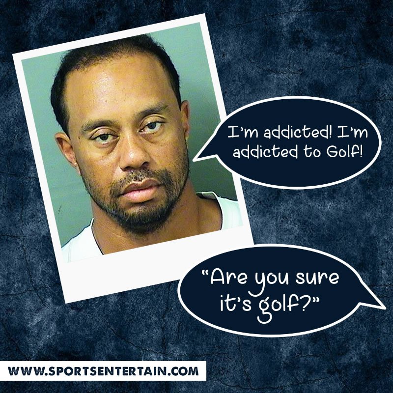 sportsentercom's tweet image. Not to kick him while he's down, but he did make this quote! #tigerwoods #golfmeme #golf #golfchat  #Golfers