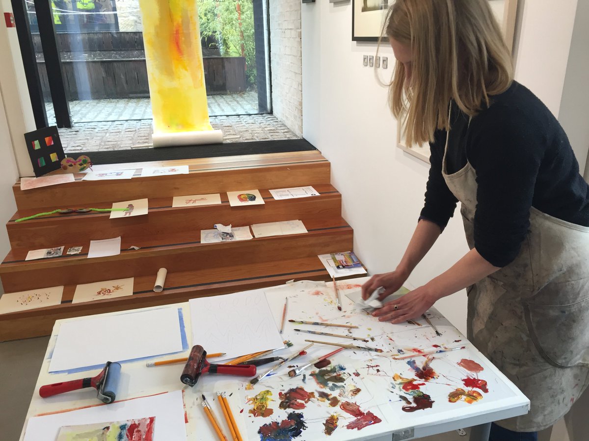 StudioPavilion's tweet image. .@KateTimney 's #dropin #workshop is now on Thursday 13 July 3-6pm in the #ARTPARK #kids #activities #printmaking #art @HouseArtLover