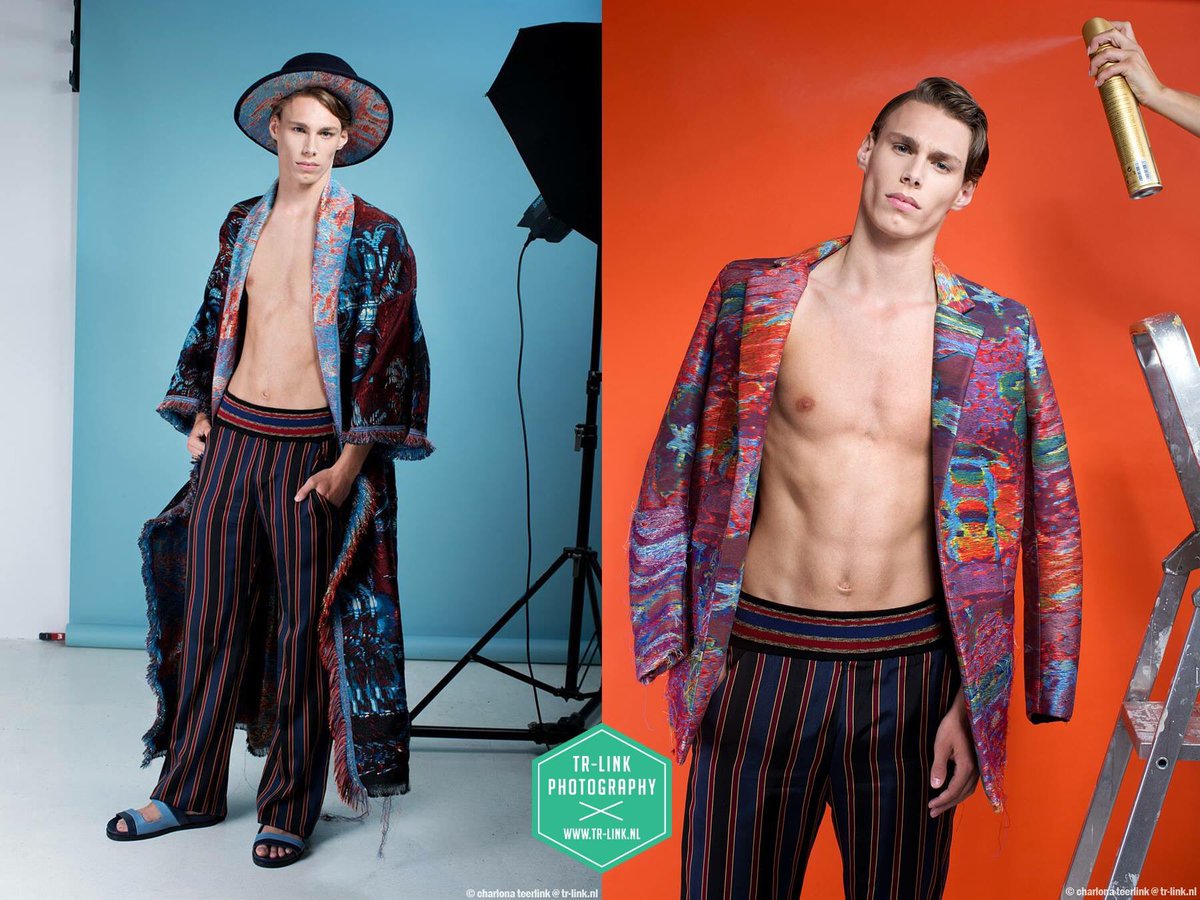 trlinkphoto's tweet photo. I'LL SEE YOU ON THE SET photo: Charlona Teerlink styling: Saron vd Laar mua: Lara Larissa model: Cian @Brooks fashiondesign: Marina v Dieren https://t.co/IkMaG7uZxc