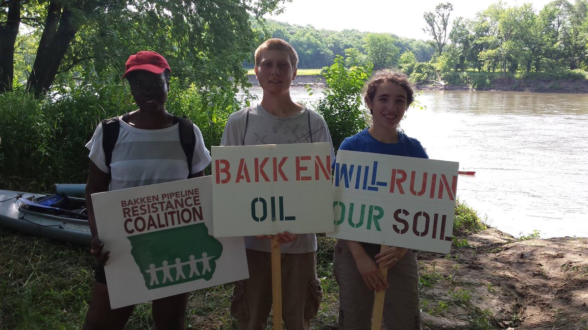 NoBakken's tweet photo. .@1000FriendsofIA .Join us in telling the @iub_now to do their job! #StopETP #NoDAPL #RevokeThePermit https://t.co/9M88Cbzwc2 https://t.co/2FnqjdBYou