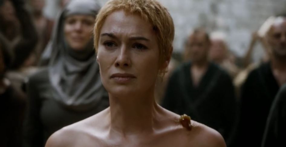 Lena Headey as Cersei Lannister.The Walk of Atonement."Mother's M...