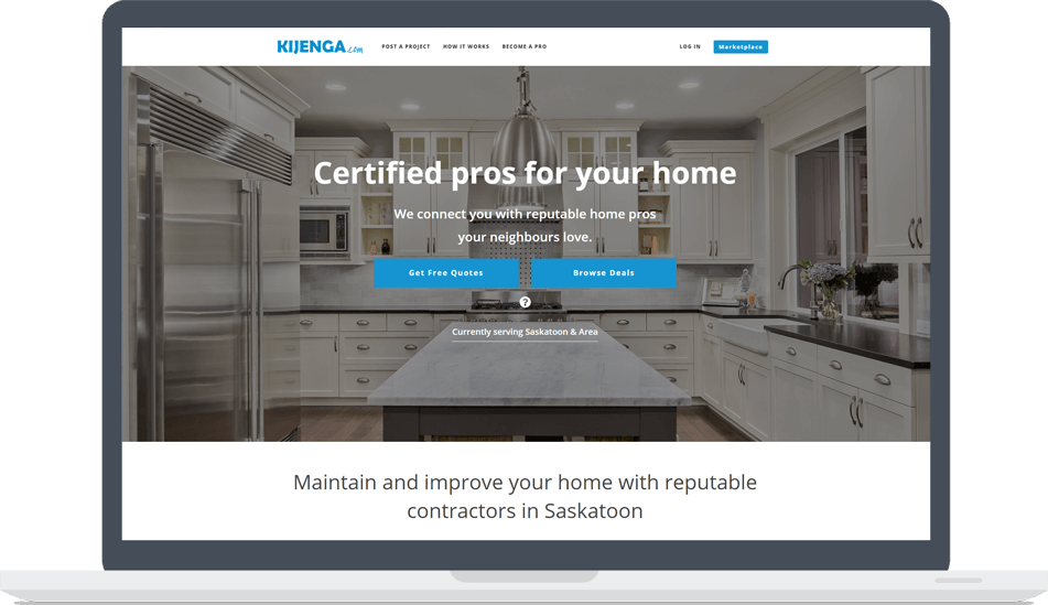 intact_solution's tweet image. Our latest project i.e. Kijenga helping people find the right pro for home improvement project in #Saskatoon.

buff.ly/2tlUGNn

#yxe