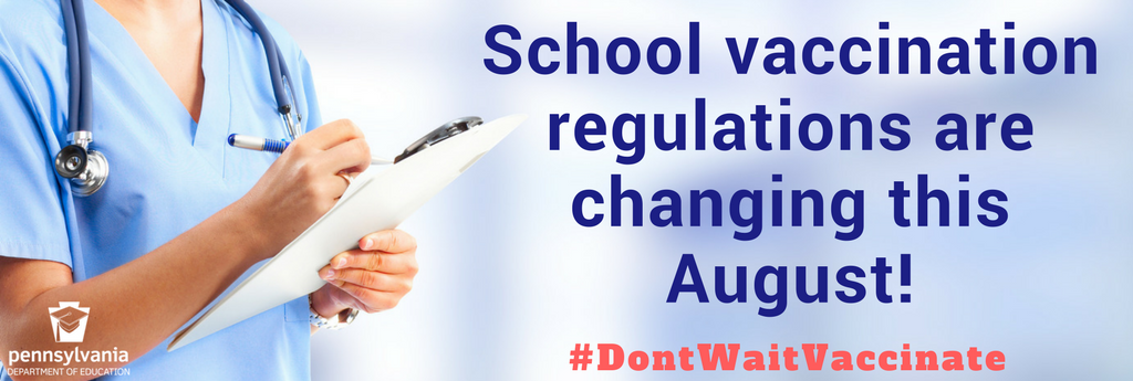 PADeptofEd's tweet image. Take the @CDCgov’s online quiz to identify #vaccines needed to keep your child healthy + ready for school ➡️ www2a.cdc.gov/vaccines/child…