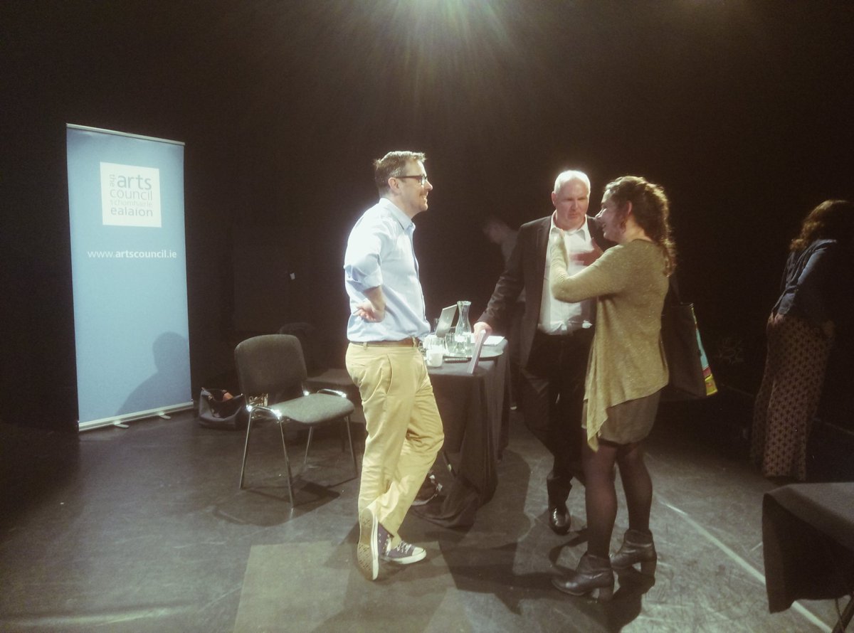 ISACSIreland's tweet photo. #Q&A after #FundingFramework with @artscouncil_ie at @projectarts. #future #funding #artsireland https://t.co/22ZIaDJD79