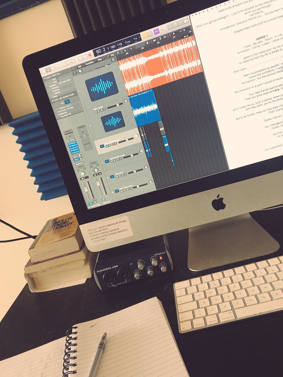 VladimirJenko's tweet photo. Working on stuff, hopefully it'll be up this month on iTunes and Spotify. https://t.co/PAPDdXVvZu