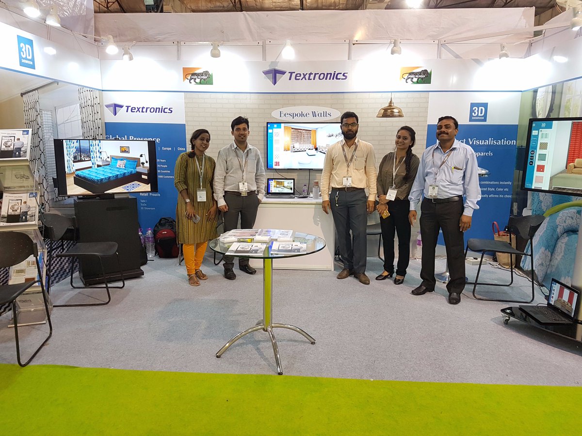 Achrekar_Sayli's tweet photo. Exhibiting Technology @hghindia 2017 #Software #furnishing #3DShowroom #Customize #HomeDecor #DigitalTransformation #HGHIndia https://t.co/up68PCtQiM