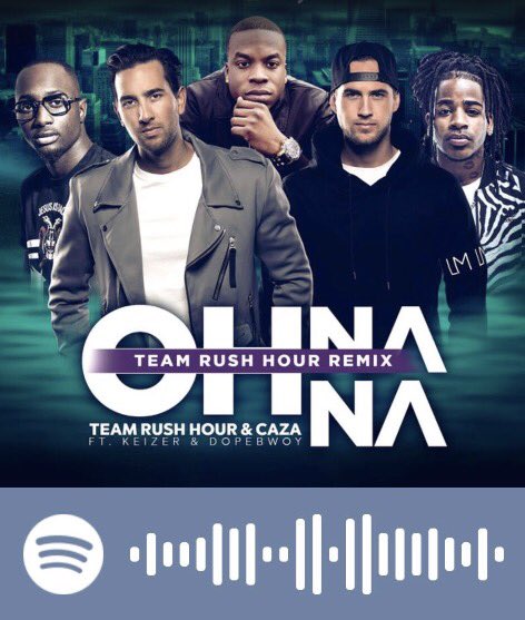 PublishYou's tweet photo. #streamiets @SpotifyNL features @Caza010 #NewRemiXx Out Now #OhNaNa 🎧 https://t.co/MZbcxLStsz