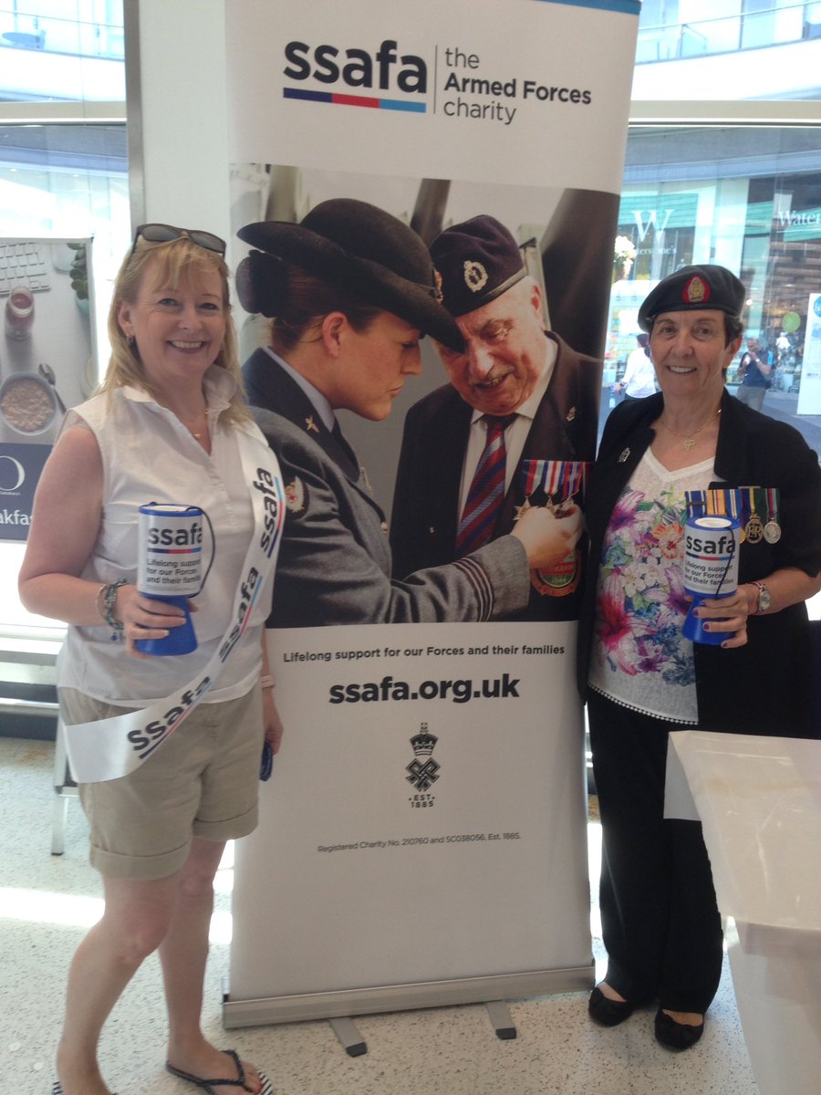 Great teamwork! people showing great generosity and sharing their military stories. #keepfundraising <a href="/NorthPoleDwayne/">Ice Runner</a> <a href="/SSAFASurrey/">SSAFA Surrey</a> <a href="/SSAFA/">SSAFA</a>