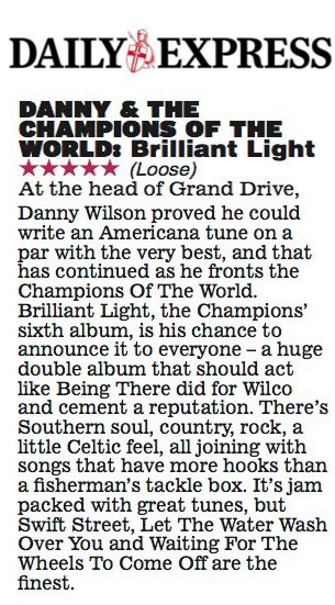 Wow!! 5 stars for 'Brilliant Light' in today's Express...well chuffed! <a href="/dailyexpressuk/">Daily Express UK</a>