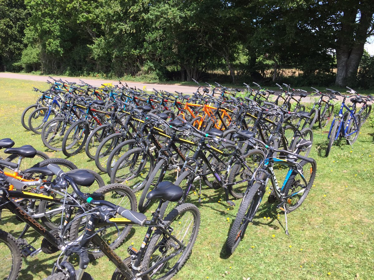 To days office is the beautiful New Forest where we will be running a cycling treasure hunt...