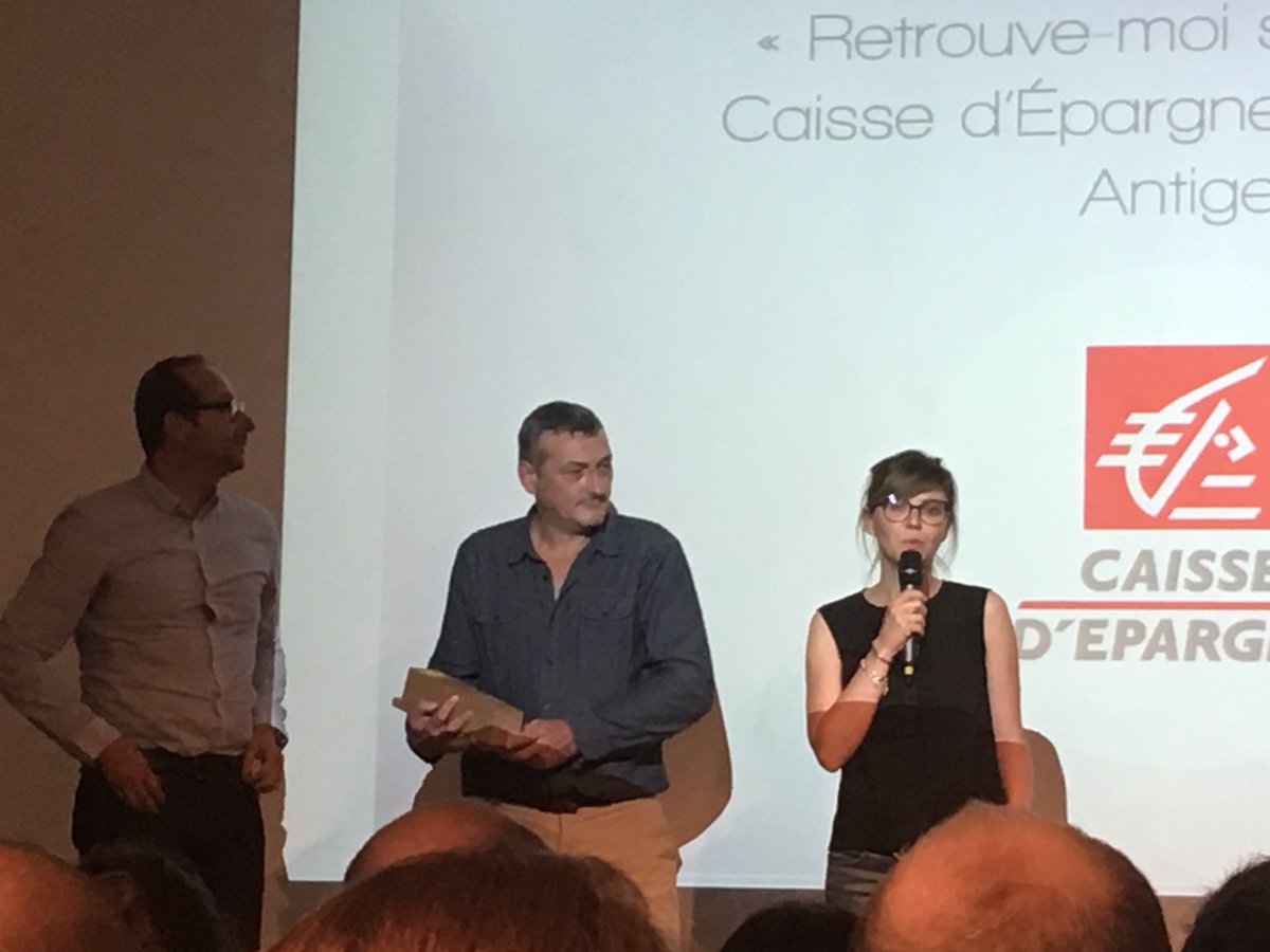 LaurenceRENAUD's tweet photo. #GPCM2017 2e prix pour #Antigel pour campagne @Caisse_Epargne #assuranceauto @thierryce bravo 👏👏👏 https://t.co/qi4JVgagp3