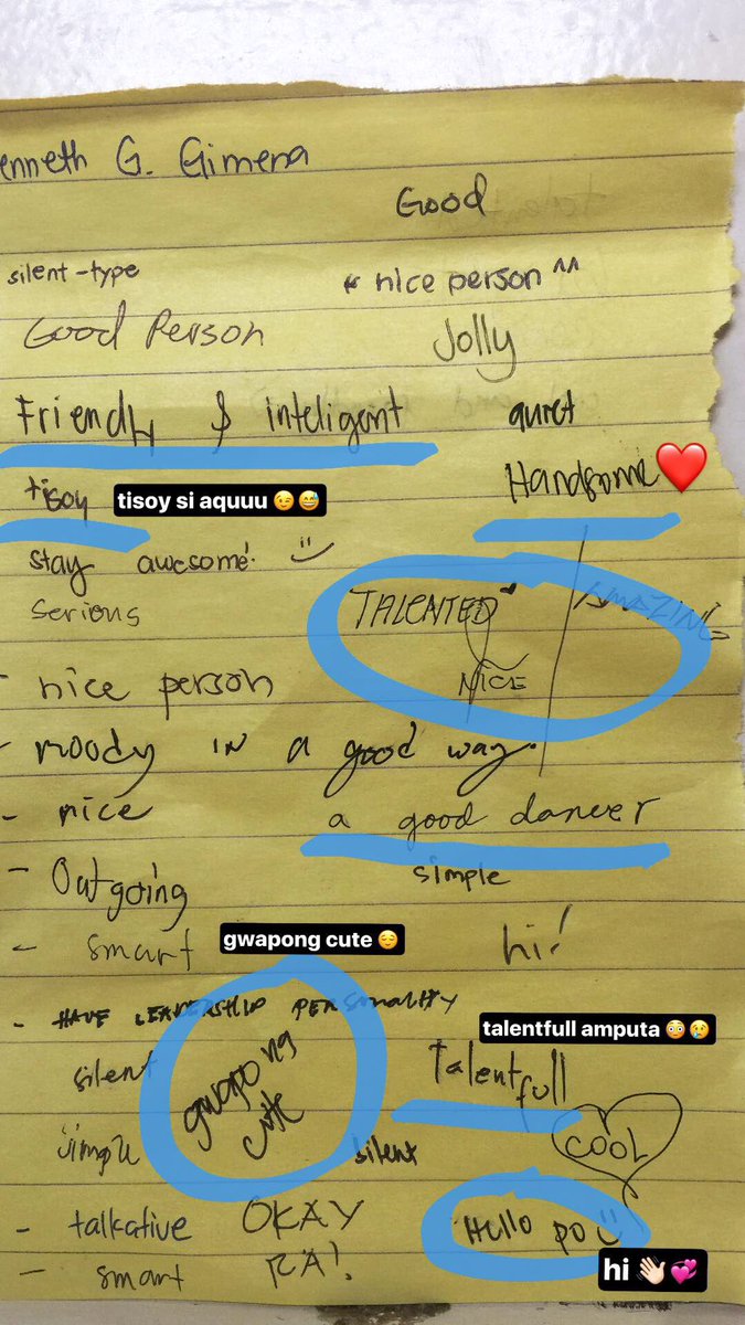kenchinamooo's tweet photo. look how do my classmates perceive me 💁🏻♂️😅
#tisoy
#talentfull 💔😢 https://t.co/EMzT8NOaCe