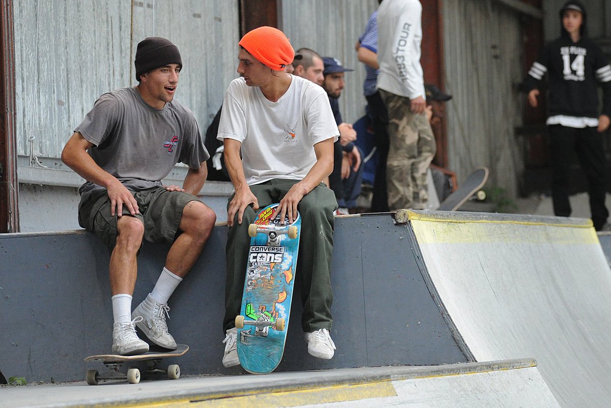 #SantaCruzEuroTour was here ! Encore des photos de la démo #cosanostraskatepark #Chelles
