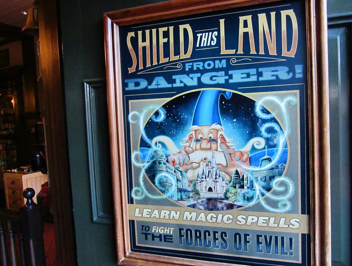 InkPaintParks's tweet photo. "Shield this land from danger!" #WDW #MagicKingdom #SotMK 📷: https://t.co/xfLjmUSZ1H https://t.co/xqzf5BwHHI