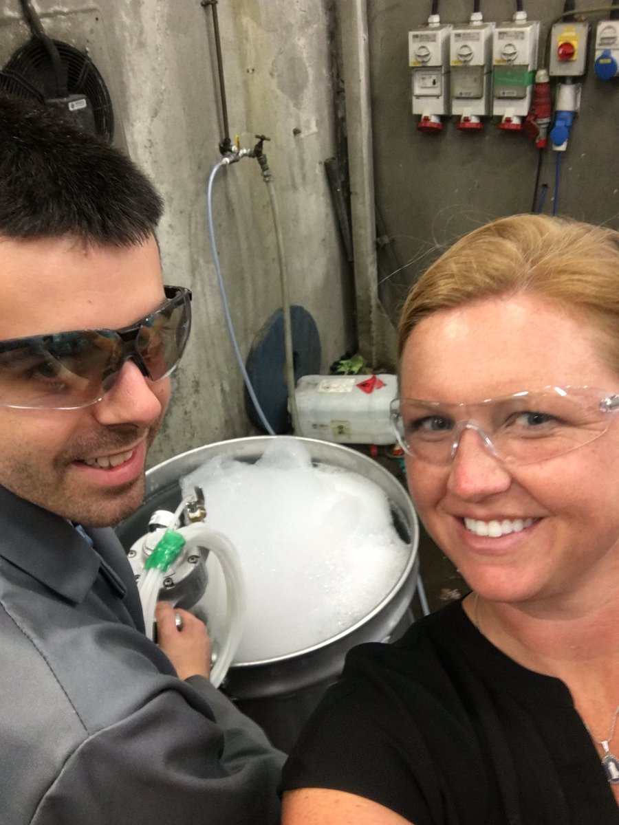 tibbetts_nicole's tweet photo. Throwback to original shroud cleaning test cell 1 GEAES Wales- Ali Searing my 1st intern still my right hand man #GE90s https://t.co/aR8mEwbO17