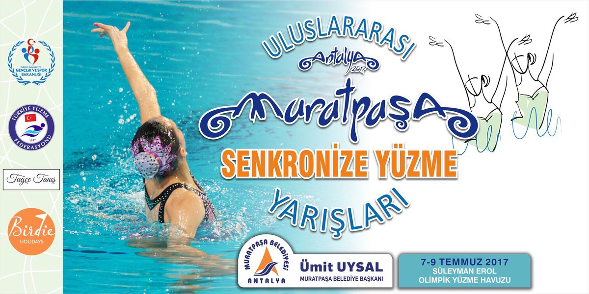 Antalya_merhaba's tweet photo. Türkiye’de ilk kez düzenlenen Uluslararası Senkronize Yüzme Şampiyonası #Antalya #SynchroCup başladı. https://t.co/0lLS2uOViM