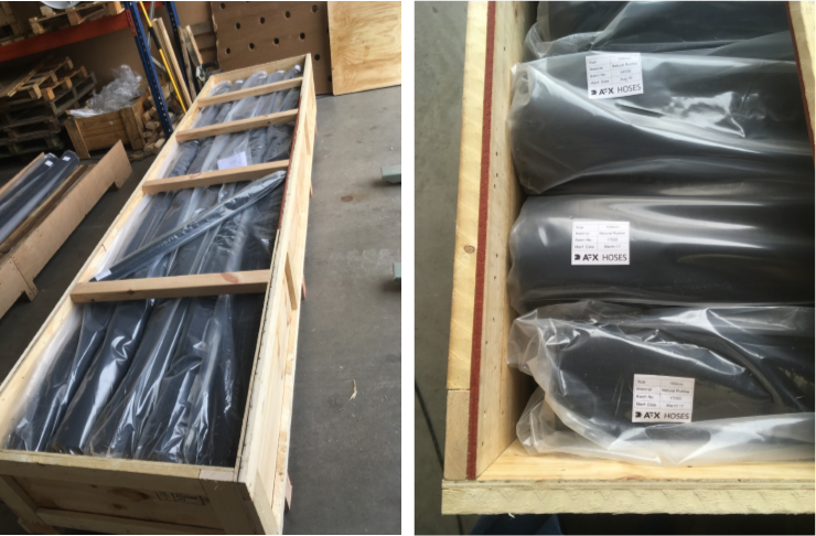 AfxMixing's tweet photo. Busy, busy this week shipping Peristaltic Hose. Packed like Russian Dolls to maximise space and reduce shipping costs. https://t.co/DfbW2HuXDL