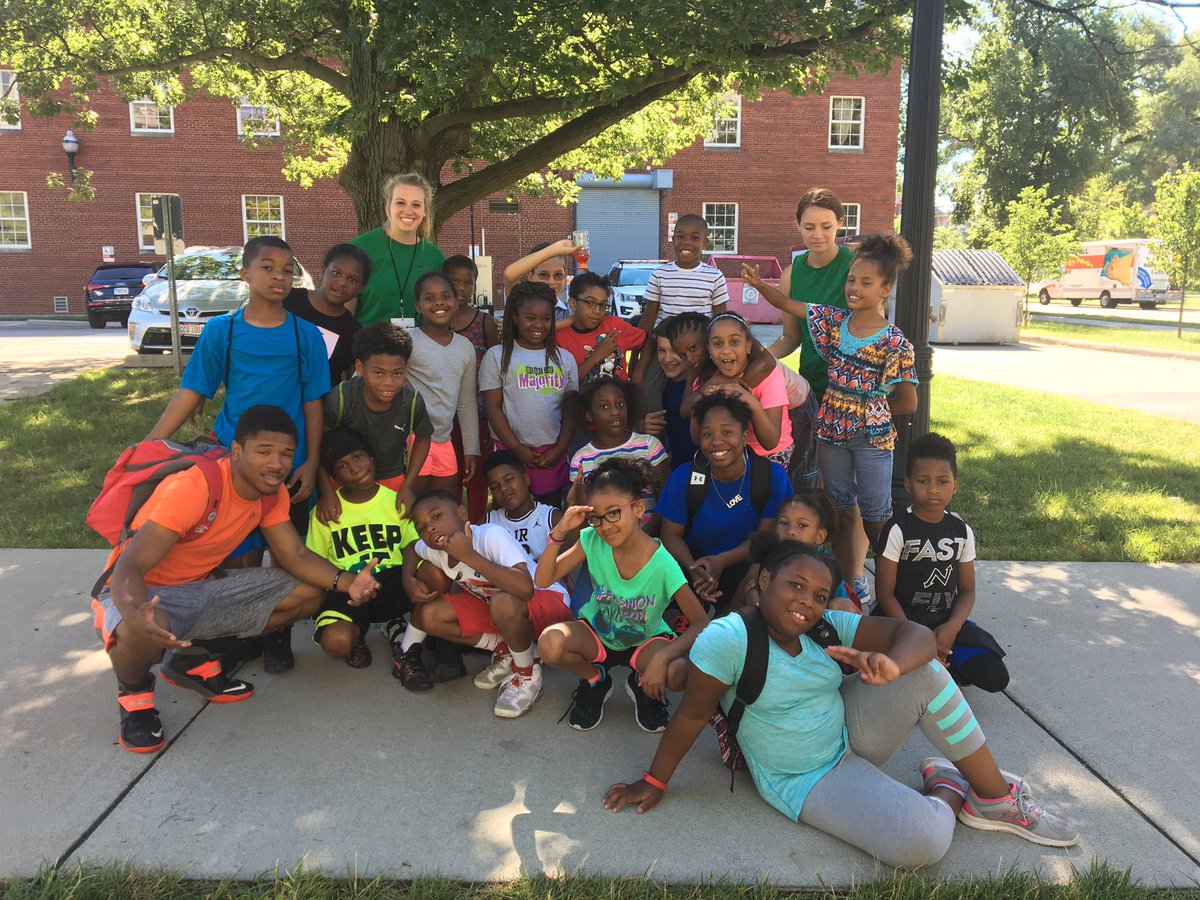 OSULiFESports's tweet photo. Our campers couldn't be happier that Coach Ellen, @osucsw student, came back this summer! She makes Chalk Talk more than fun! #LiFEinSummer https://t.co/r7v6dpWUcw