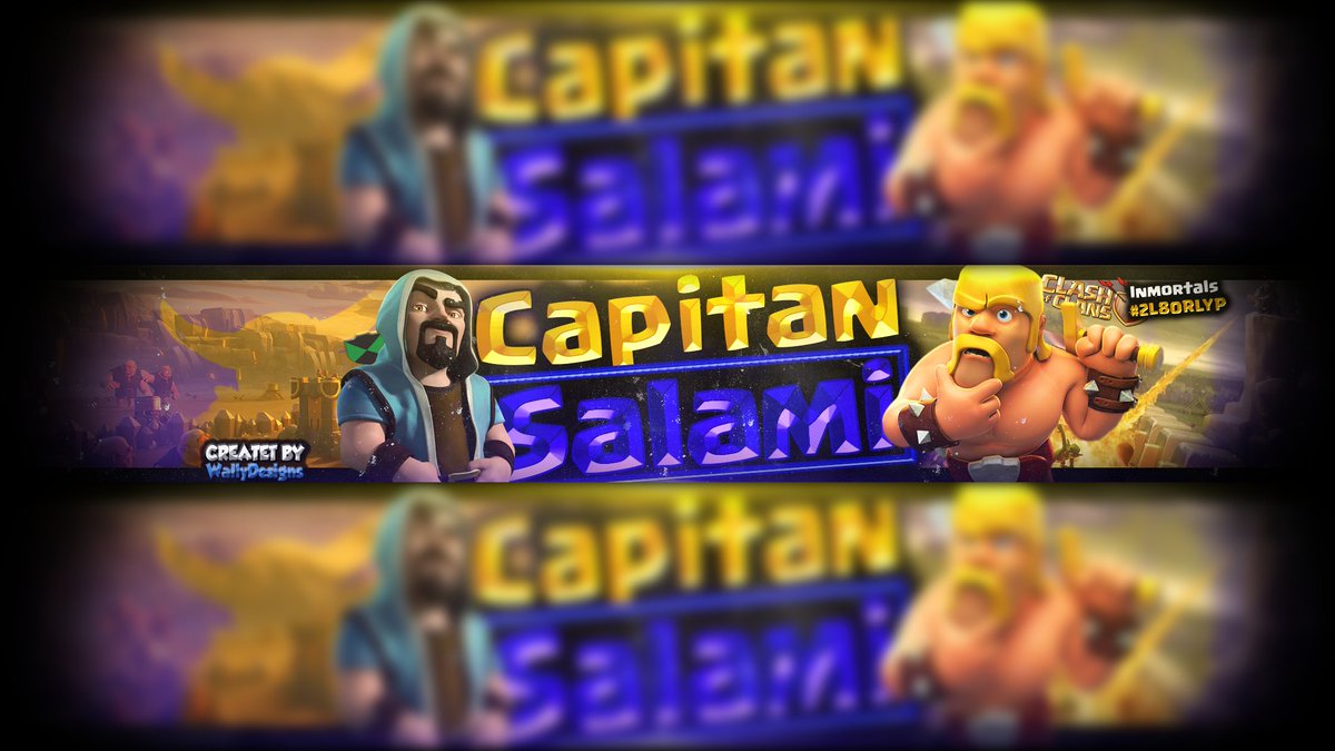 logo y header para <a href="/Capi_inmortals/">Capitan Salami CoC</a>, ❤️ y 🔁 son agradecidos