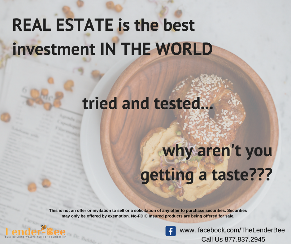 TheLenderBee's tweet photo. #haveatasteforRealEstateInvestment
#keepyourincomecoming https://t.co/HWLxEhVLf9