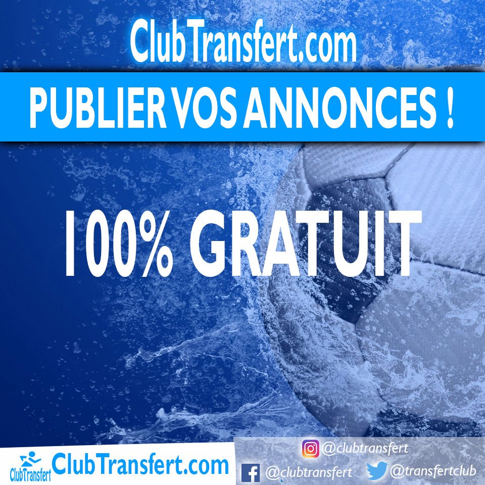 publier votre annonce c'est simple, gratuit et direct.
clubtransfert.com/register/
#football #FootballNEXT #sports #swag