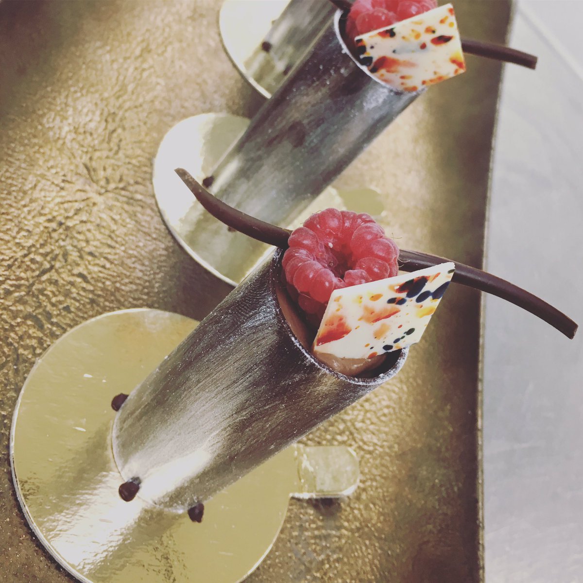 FairmontStA's tweet photo. It's #worldchocolateday today and our Executive Patisserie Chef has created a special treat for our guests! #chocolatetower https://t.co/cmrSamukbj